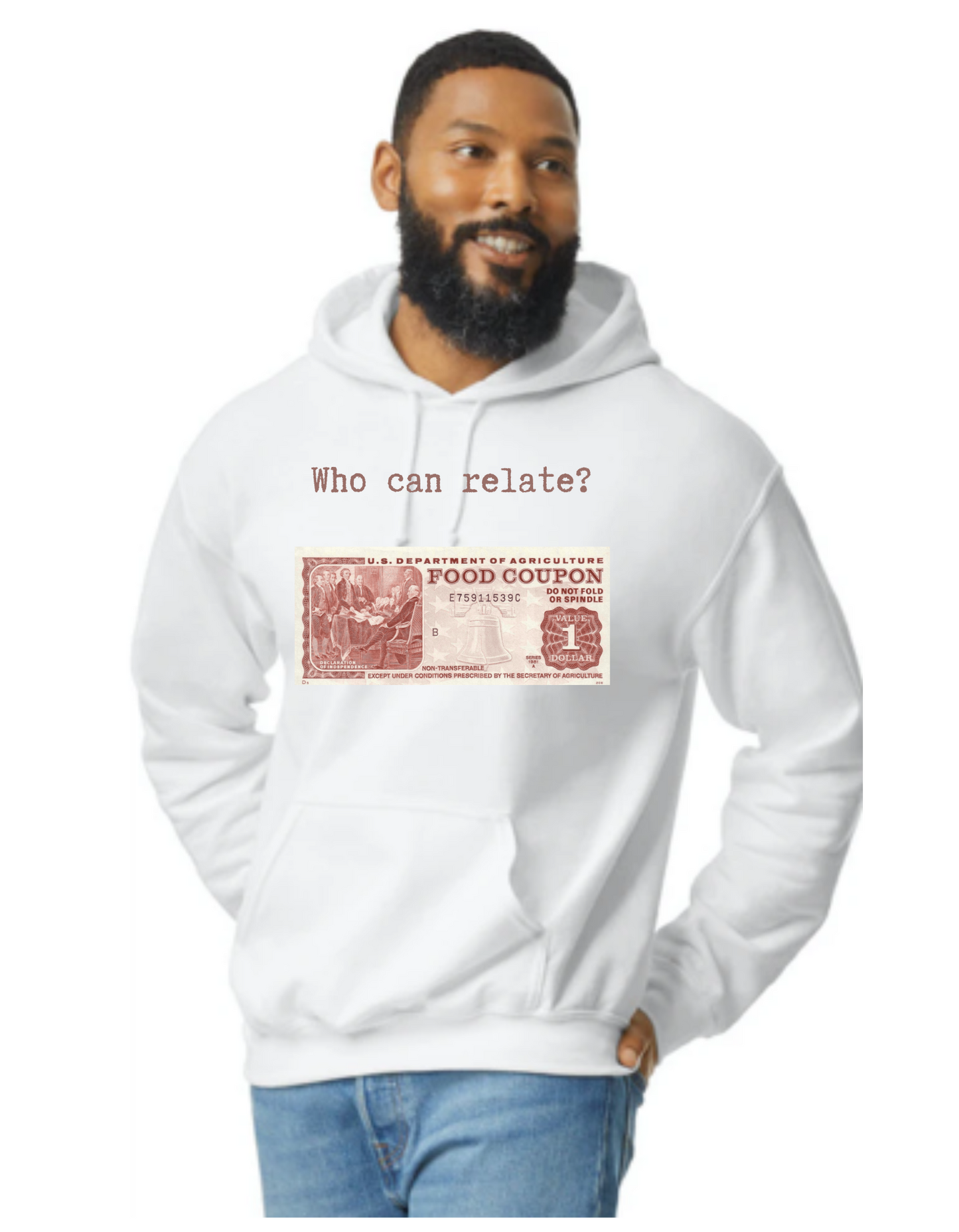 $1 Can you relate-Hoodie