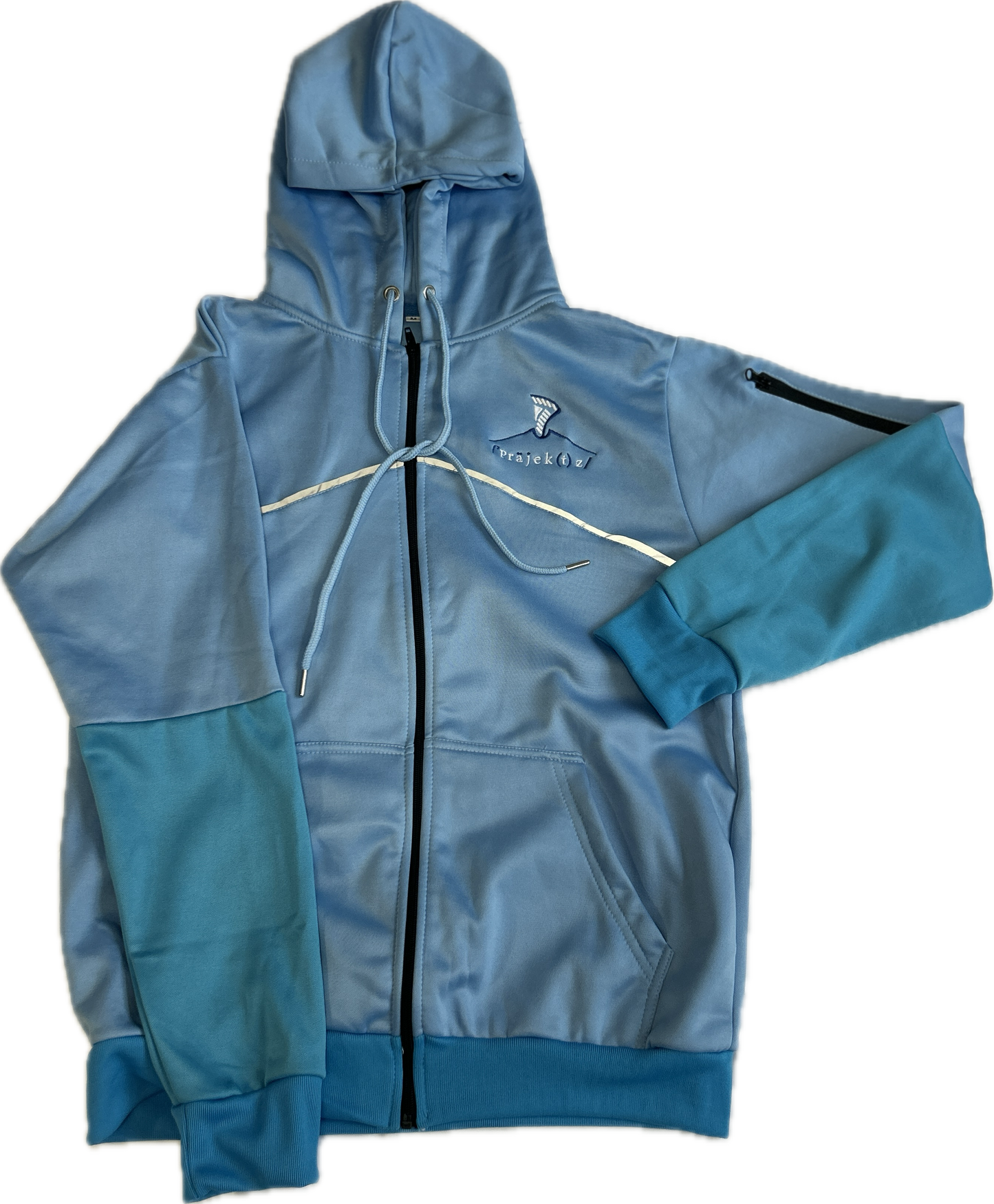 Blue Zip Up Track Suit