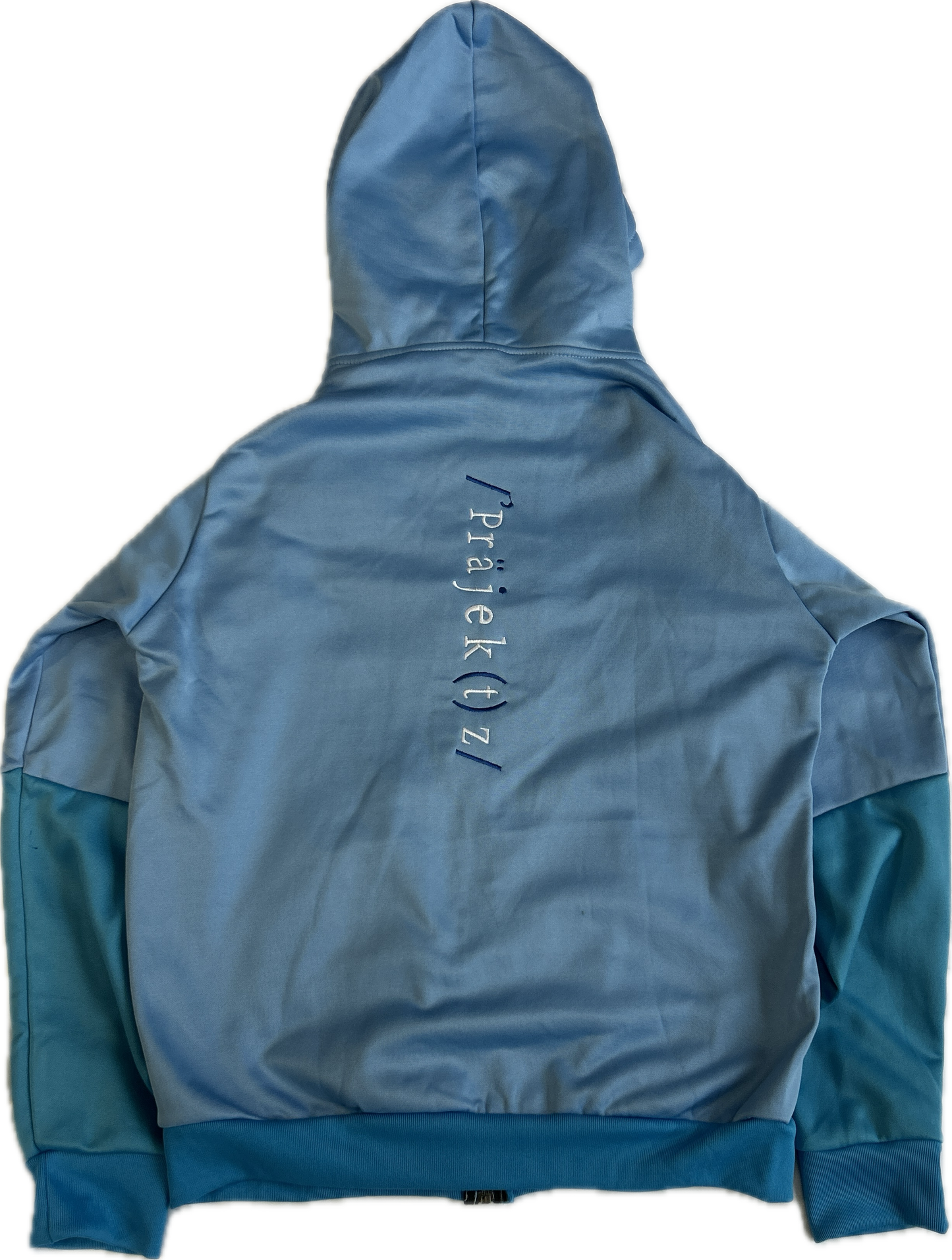 Blue Zip Up Track Suit