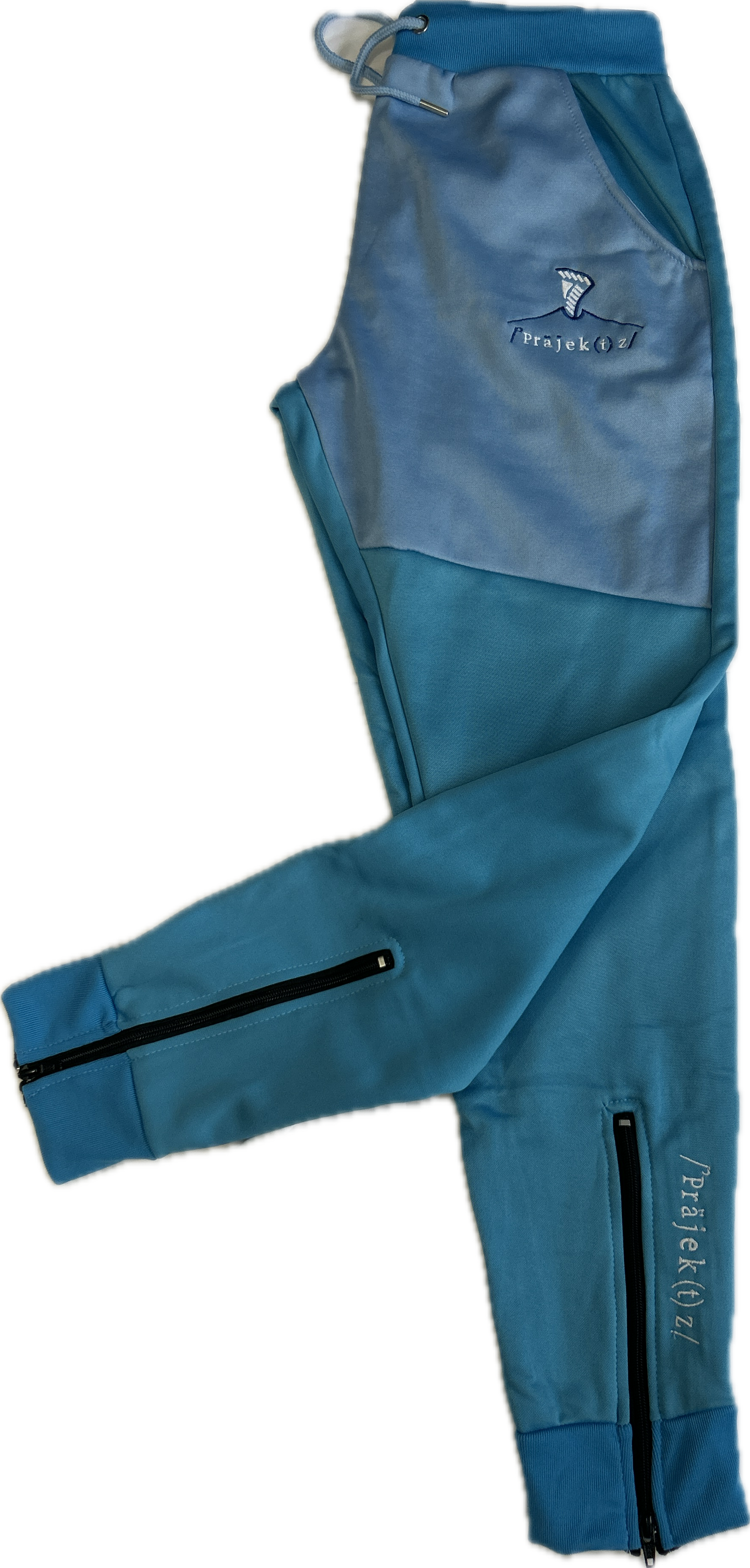 Blue Zip Up Track Suit